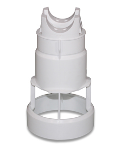 Cylinder inner white for tube dia 45 FLUXX360 wo/shut-off